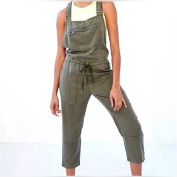 Wilfred Pants - Wilfred Free Aritzia Valletta Overalls Olive Green XS